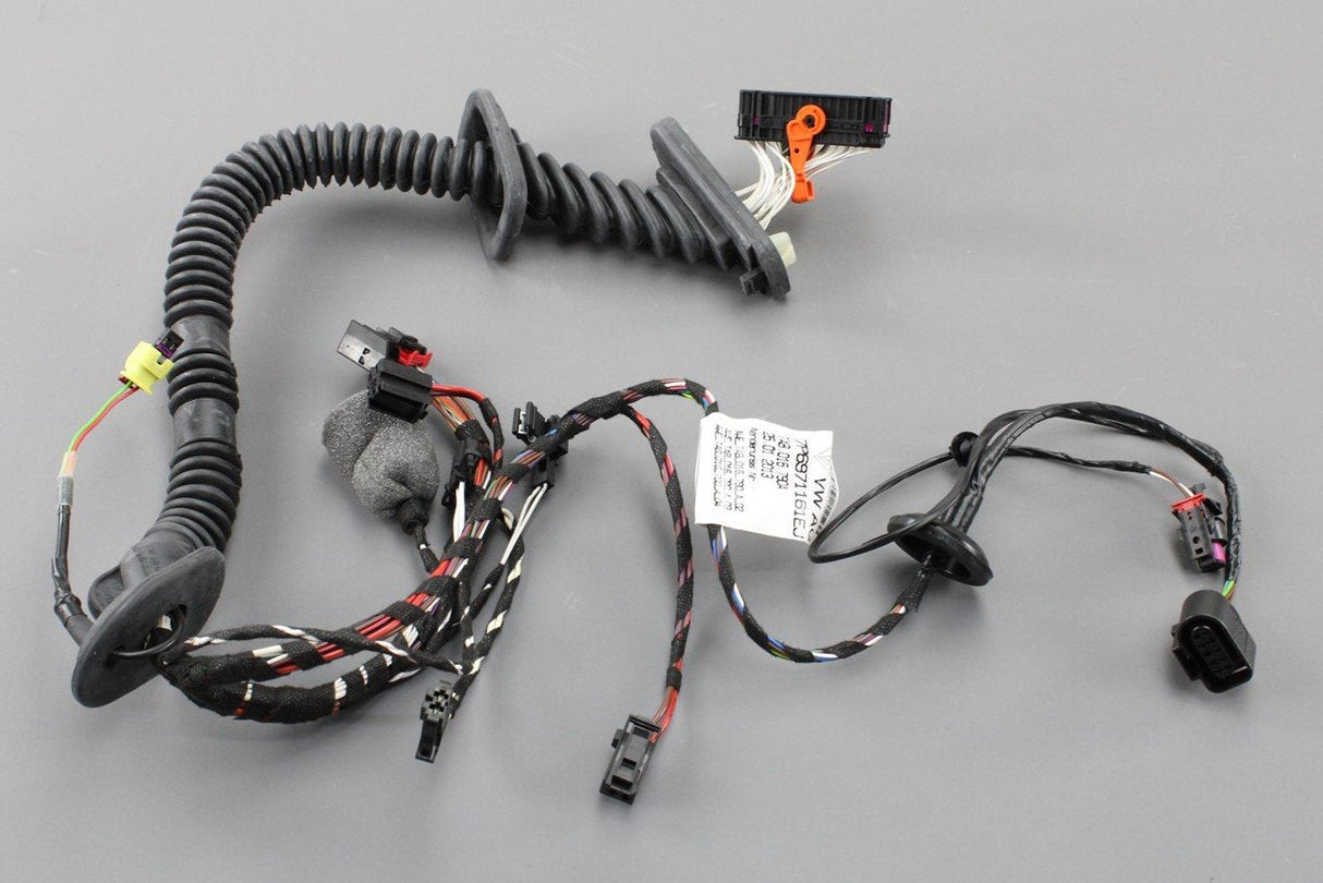 VW Touareg 7P 2011-12 drivers door wiring loom harness 7P6971161EJ