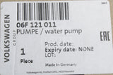 VW Golf Audi A3 SEAT Leon Skoda 2004-2018 2.0 TFSI water pump 06F121011