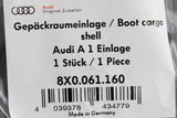 Audi A1 S1 2011-18 flexible foam boot load liner mat 8X0061160
