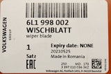 SEAT Ibiza 02-10 Leon Toledo Cordoba front wiper blades (pair) 6L1998002