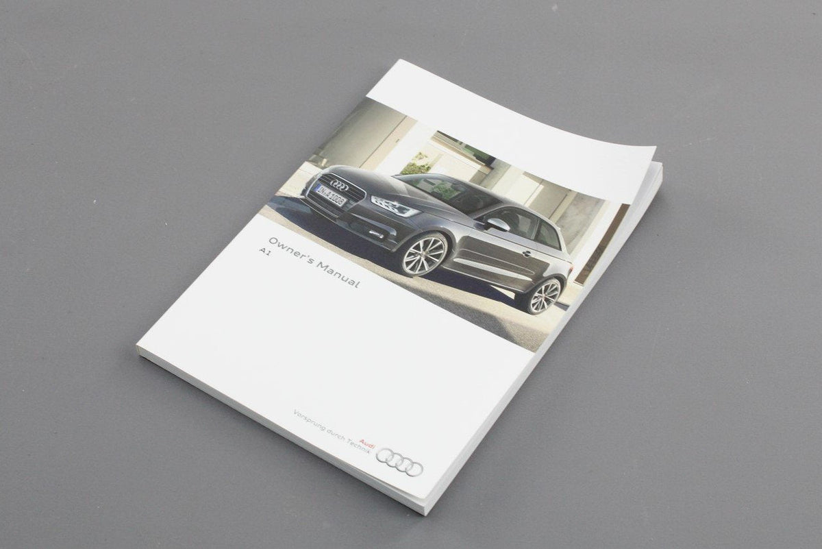 Audi A1 2015-2018 owners manual handbook 8XA012720AC, view 1