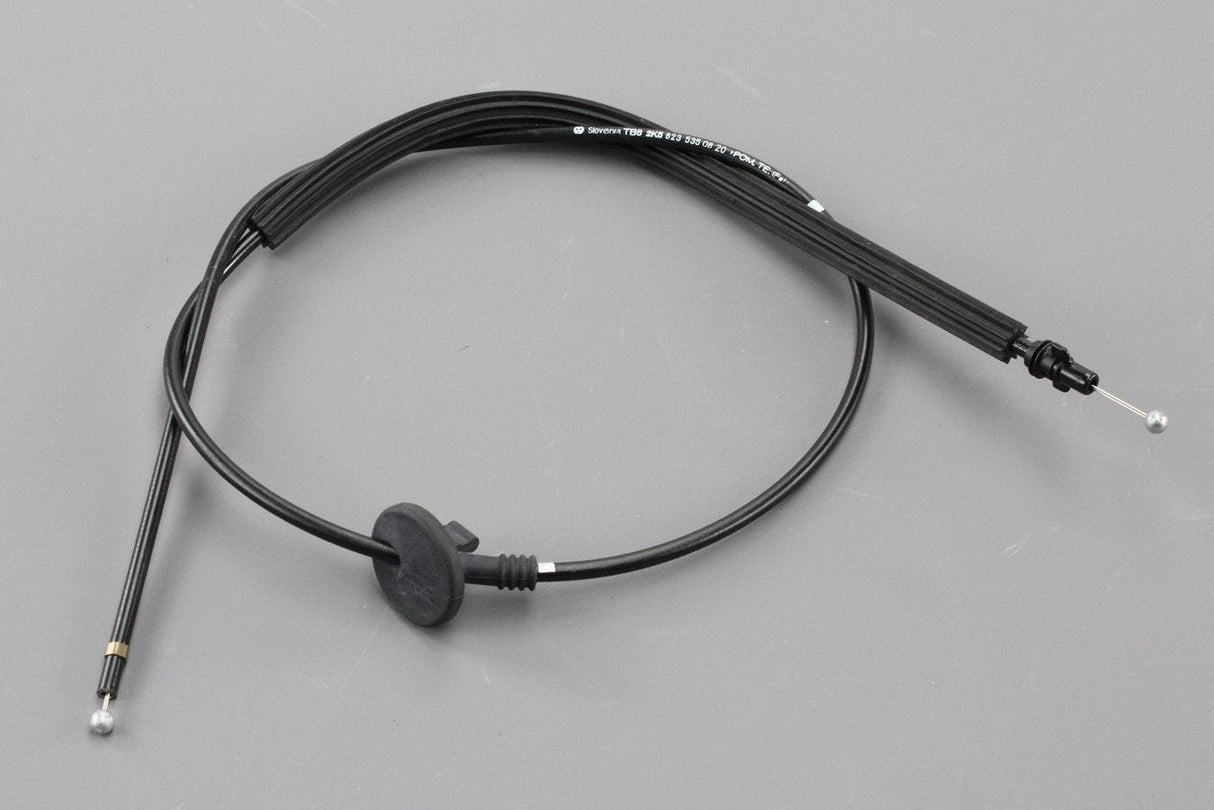 VW Caddy 2K 2016-20 bonnet release cable rear section 2K5823535