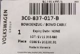VW Passat 2006-2015 exterior door handle bowden cable 3C0837017B