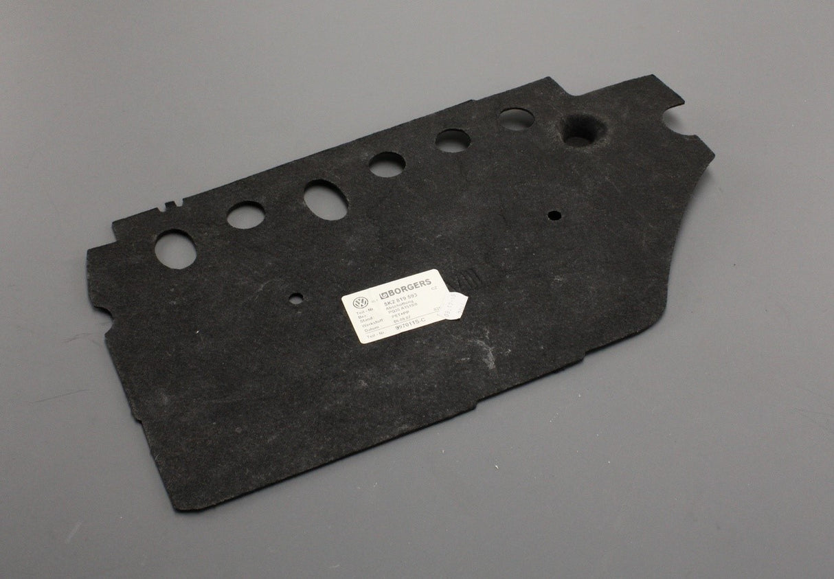 VW Golf MK6 09-14 SEAT Leon 1P lower dashboard cover (RHD) 5K2819593