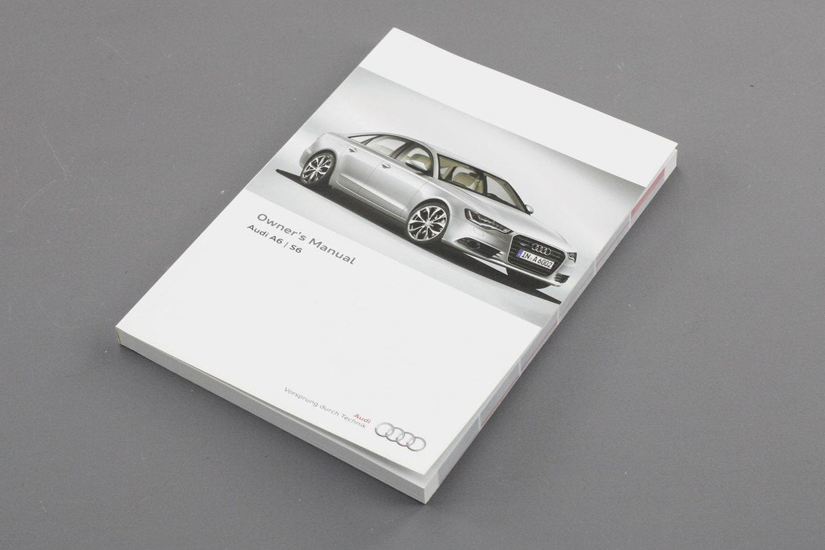 Audi A6 S6 (C7) 2011-17 owners manual handbook 1415614G020, view 1