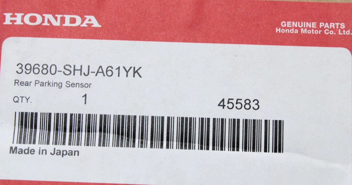 Honda parking sensor (rear) 39680-SHJ-A61YK