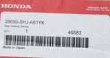 Honda parking sensor (rear) 39680-SHJ-A61YK