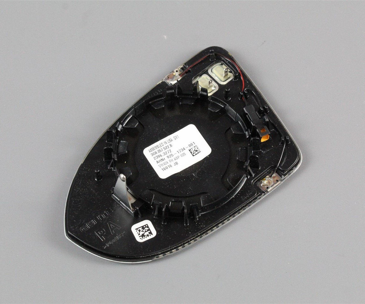 VW Passat B8 Arteon right auto anti-dazzle wing mirror glass 3G0857522B