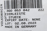 VW Passat B8 2015-on bumper chrome trim (rear right) 3G0853842 2ZZ