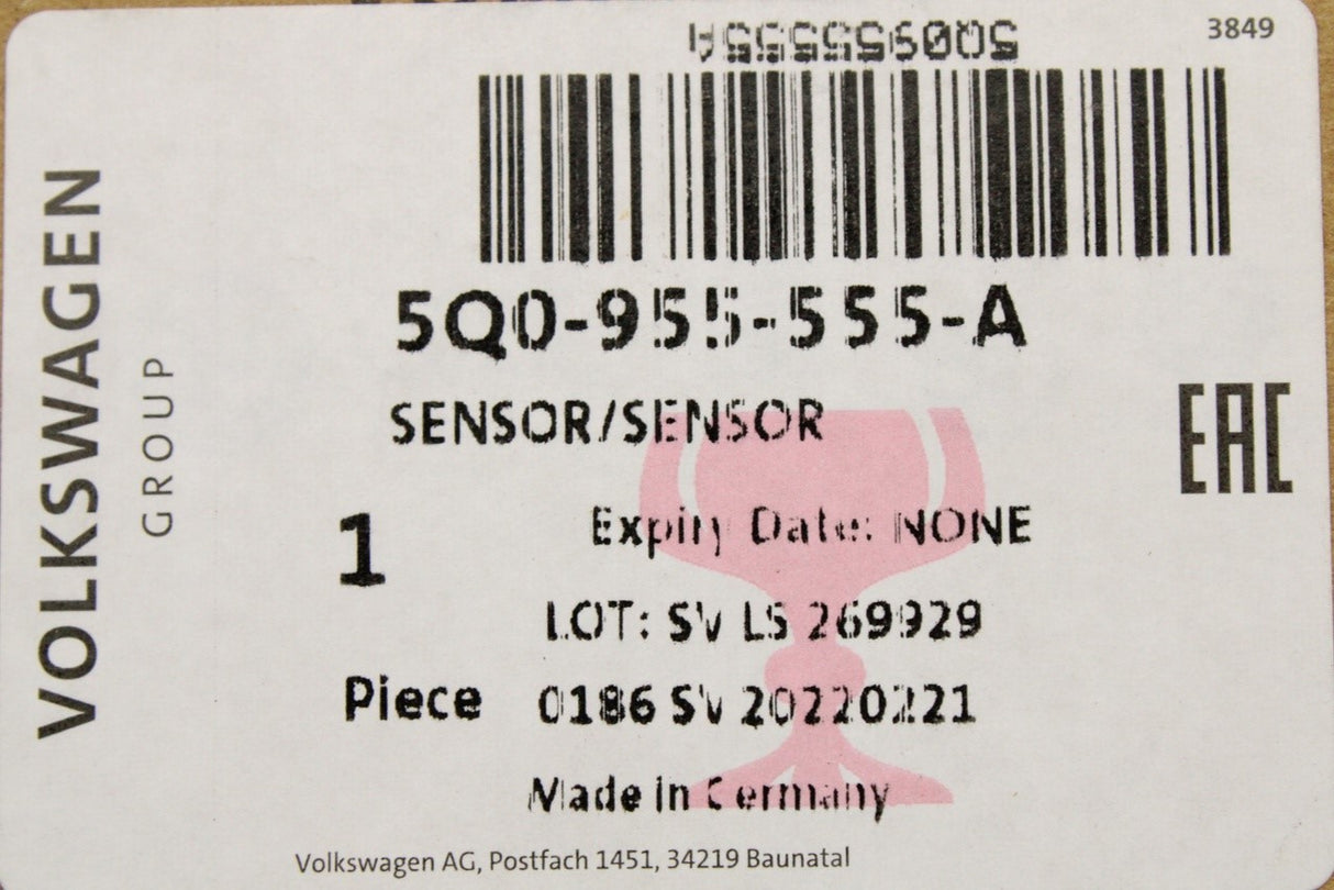 VW Arteon Tiguan Skoda Enyaq SEAT rain and humidity sensor 5Q0955555A