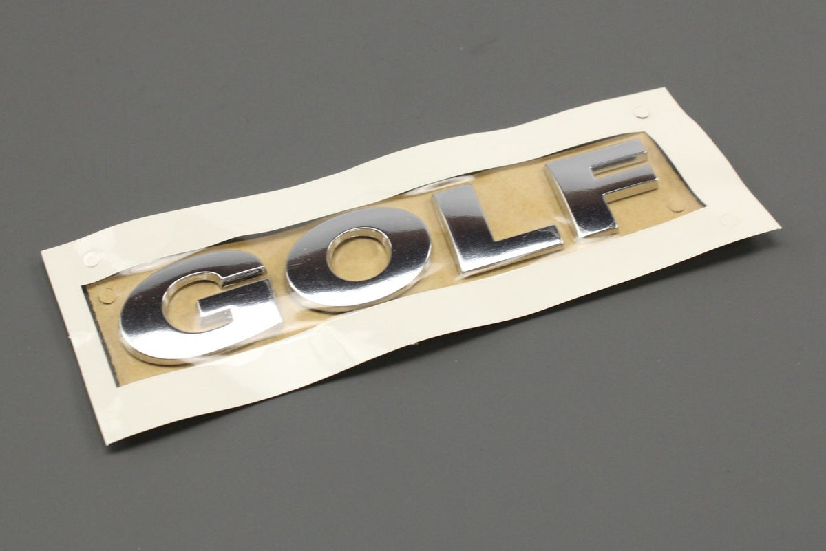 VW Golf MK6 Golf plus 09-16 'Golf' boot emblem 5K0853687A 739, view 1