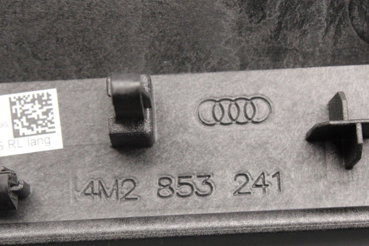 Genuine Audi Q7 SQ7 2016-on dashboard insert trim aluminium left 4M2853241B QY9
