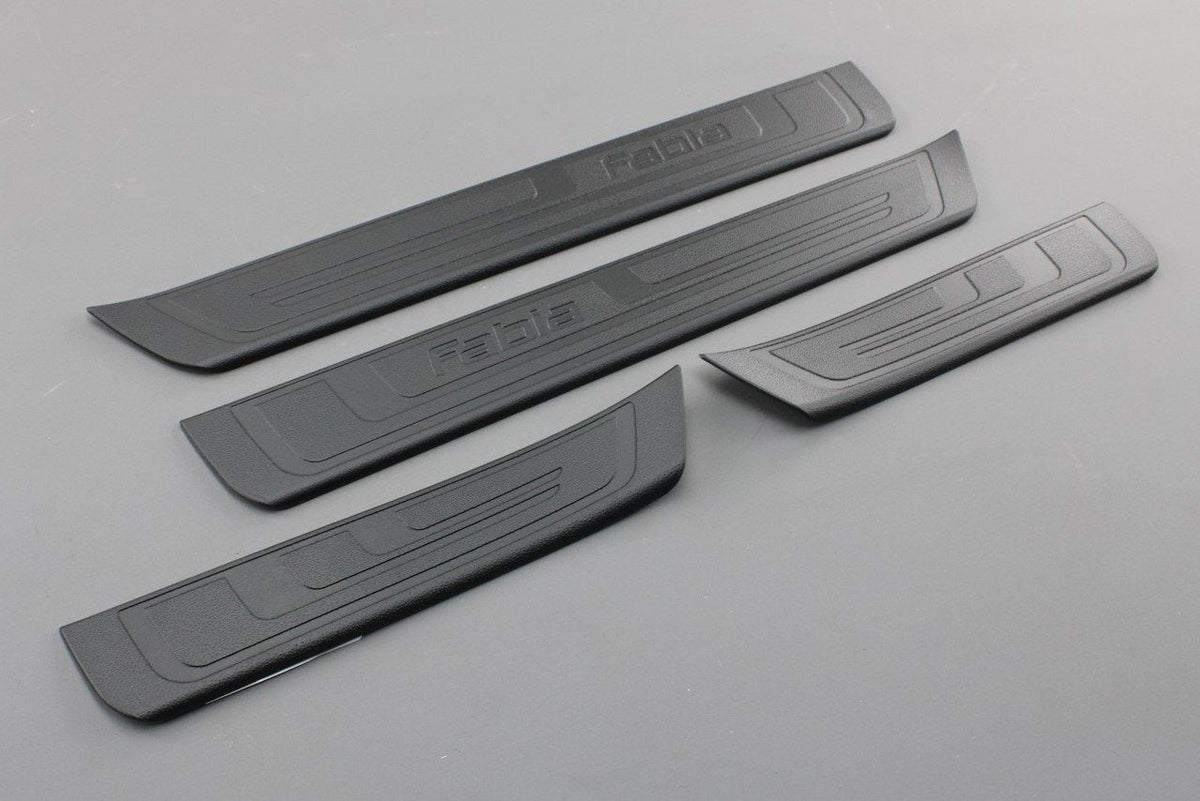 Skoda Fabia 2007-2014 front & rear door sill protector set KDA700001, view 1