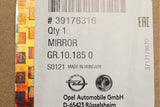 Vauxhall Astra K 16-on RHD wing mirror housing (left) 39176316