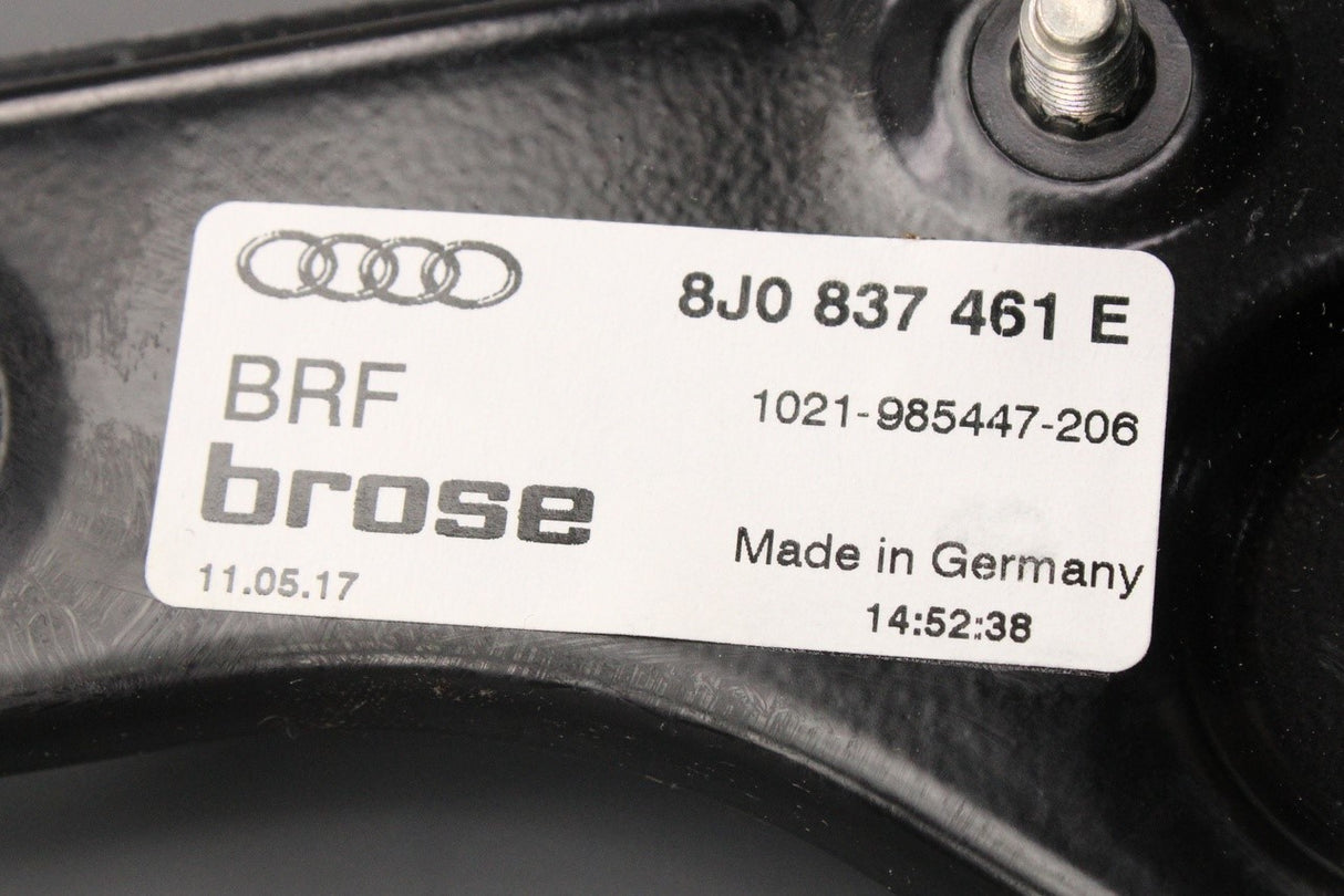 Audi TT TTS TTRS 2010-2014 window regulator (left) 8J0837461E