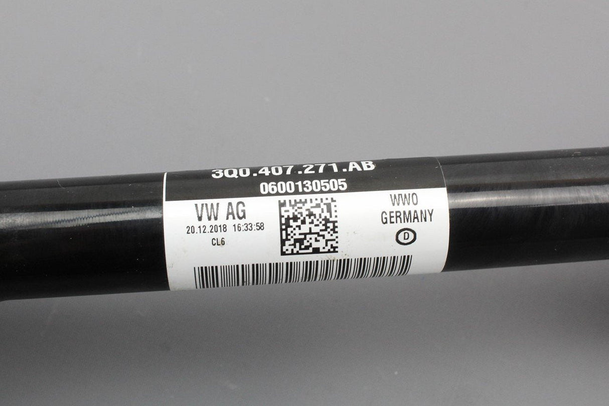 VW Audi Skoda SEAT 1.4 TSI 4motion driveshaft (front left) 3Q0407761GX