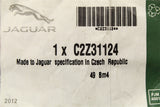 Jaguar XK XJ XF X-Type 2001-2019 radiator grille badge (front) C2Z31124