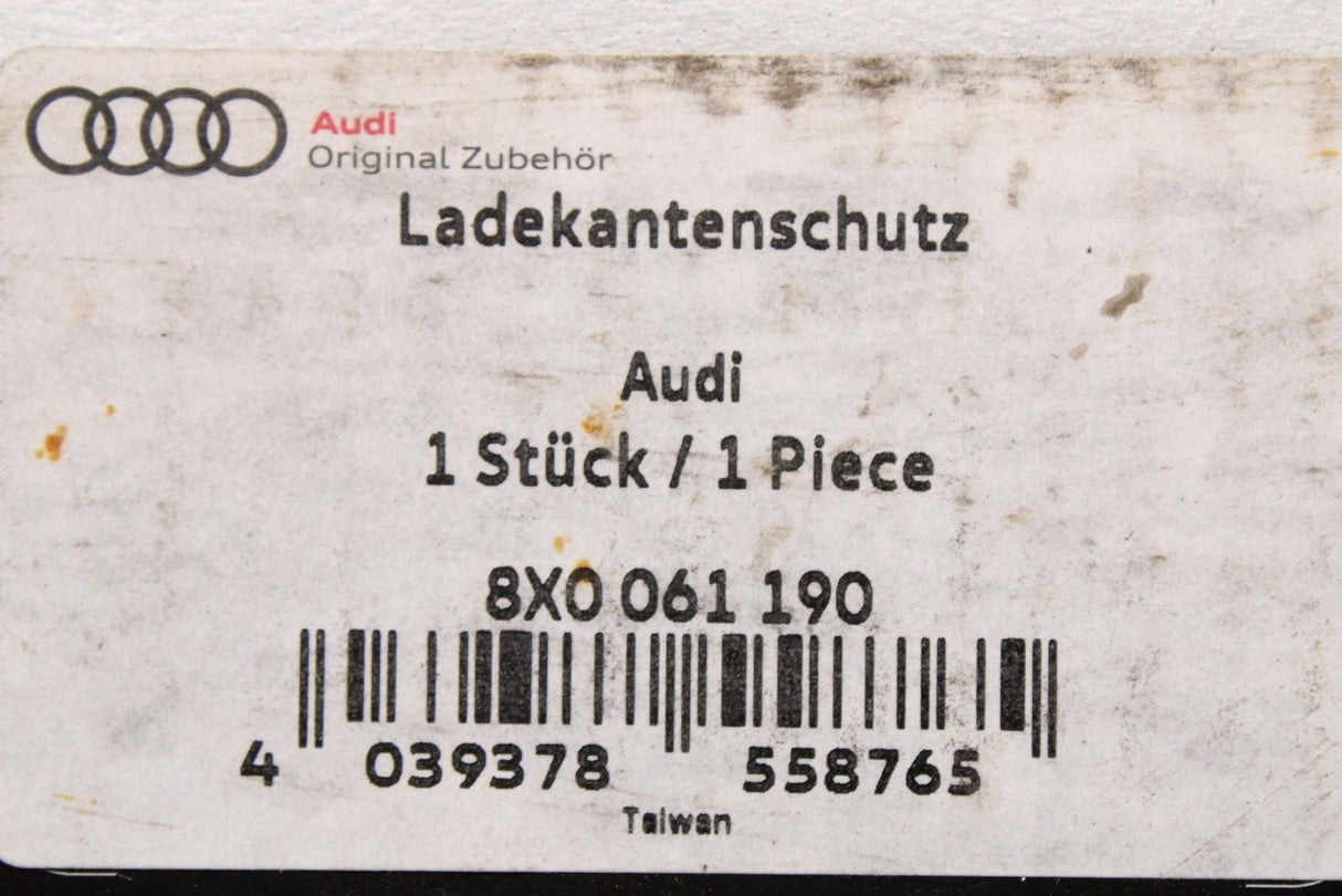 Audi Accessory bumper protector roll-out mat 8X0061190