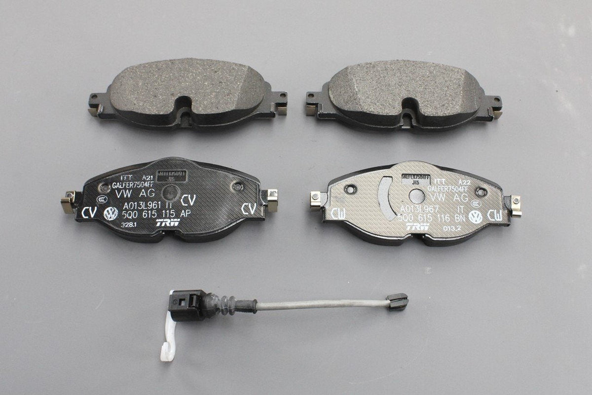 VW Audi Skoda SEAT brake pads set 312x25mm (front) 5Q0698151AH