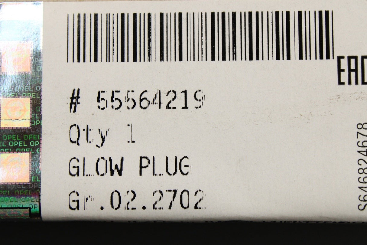 Vauxhall Corsa D Astra J Meriva B glow plug (x1) 55564219