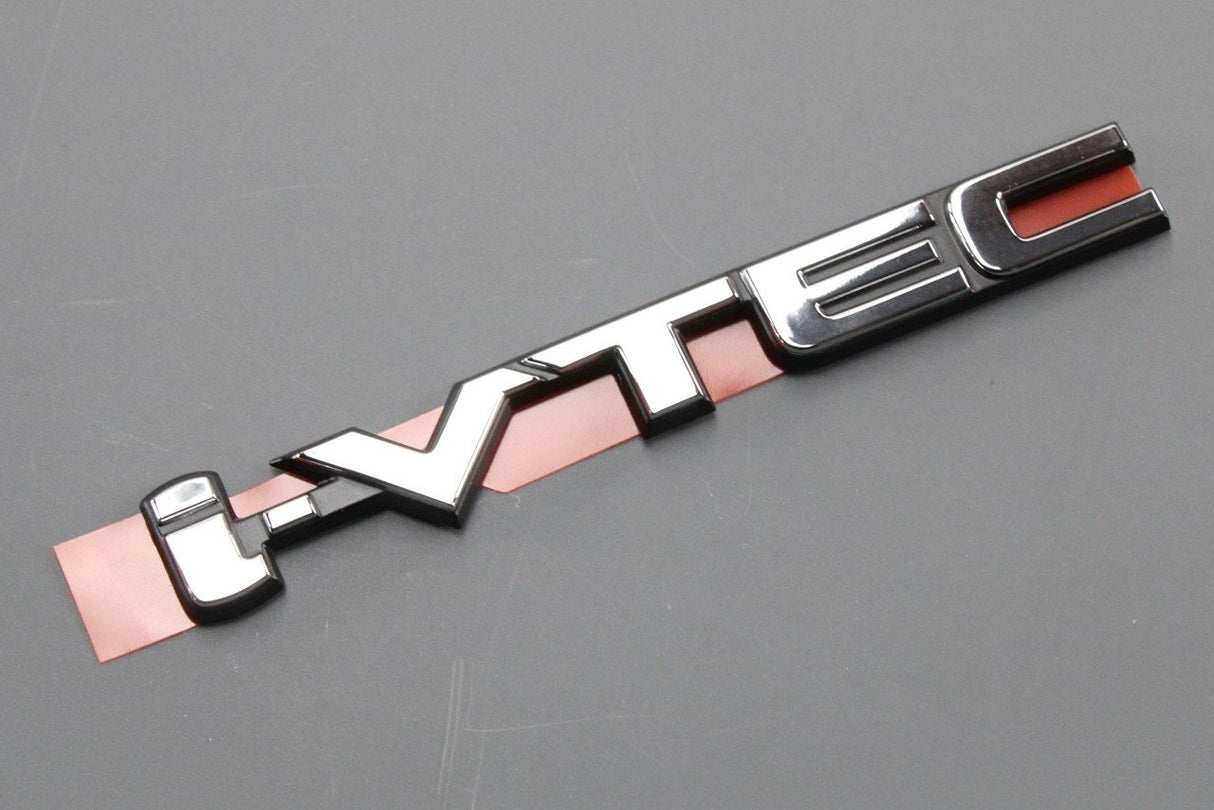 Honda i-vtec badge emblem (silver) 75725-S7A-E01