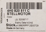 Audi A6 S6 RS6 A7 S7 RS7 centre rear vent position servomotor 4H0820511C