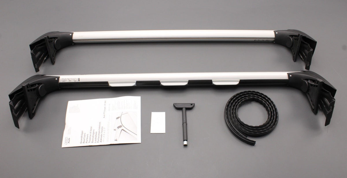 Audi TT TTS MK2 2007-14 TTRS 2010-14 accessory roof bars set 8J8071126, view 1