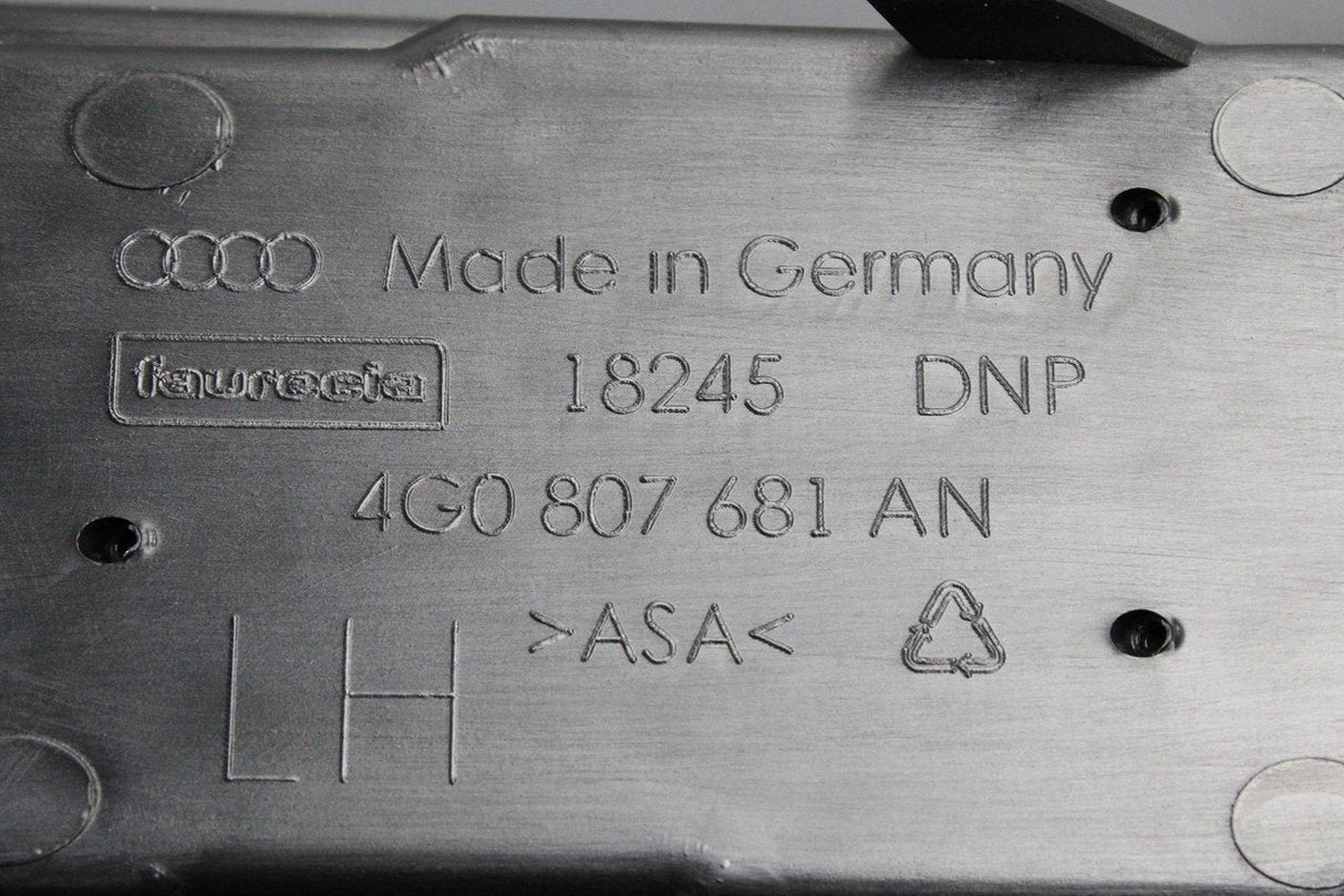 Audi A6 S-Line 15-18 bumper air guide grille (front left) 4G0807647F BMT