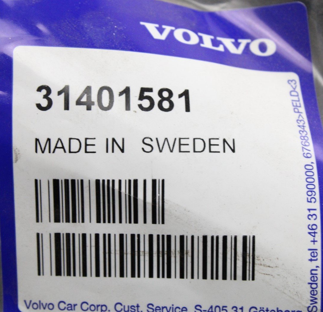 Volvo S60 S90 V60 V90 XC60 XC90 crankcase breather hose 31401581