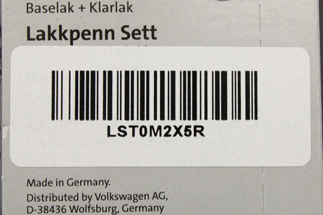 Audi touch up paint set Moonshine Blue LX5R x2 9ml LST0M2X5R