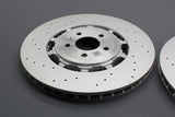 Audi RS6 RS7 RSQ8 2020-on rear brake discs pair (370x30mm) 4K0615601A