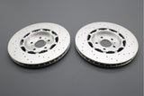 Audi RS6 RS7 RSQ8 2020-on rear brake discs pair (370x30mm) 4K0615601A