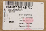 Audi A4 S4 RS4 A5 S5 RS5 Q5 SQ5 front sun visor (left) 8W0857551AB 7C0