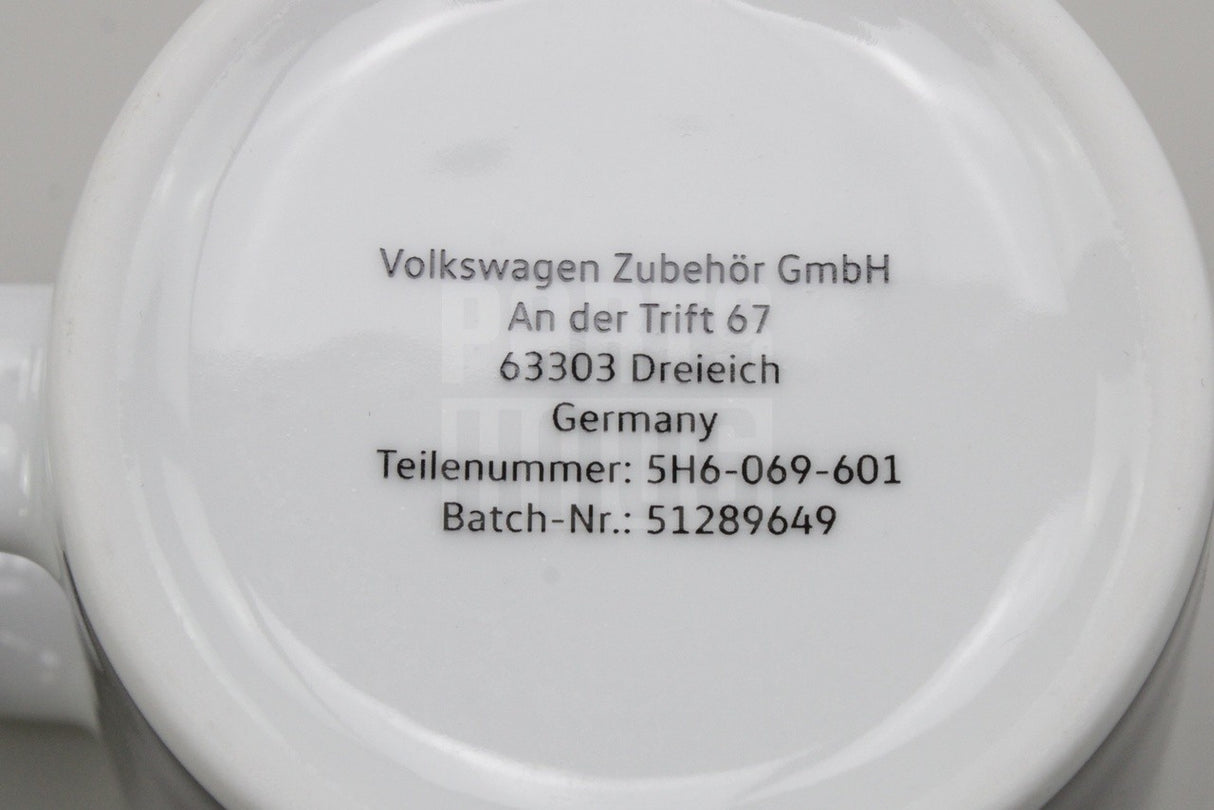 Volkswagen R design porcelain mug 5H6069601