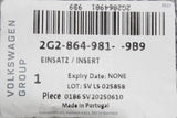VW Polo Taigo 2018-on centre console trim 2G2864981 9B9
