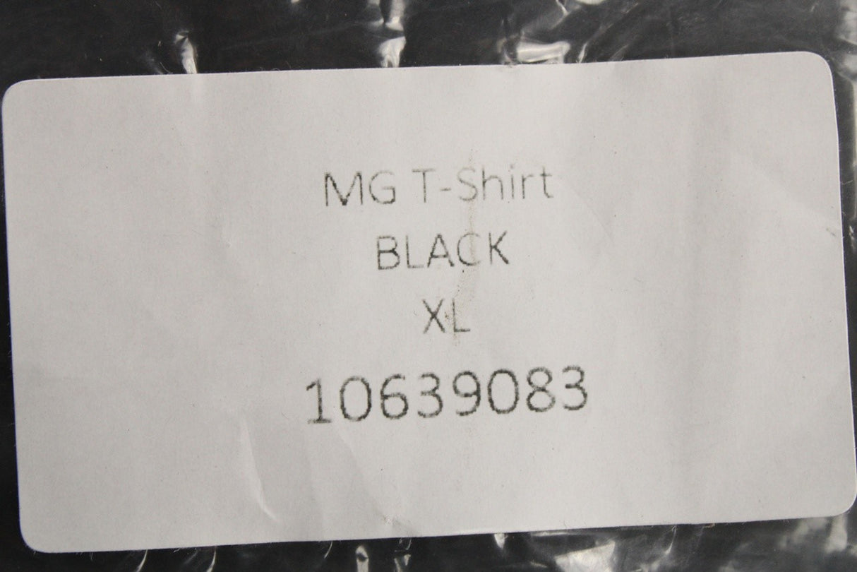 MG black t-shirt (XL) 10639083