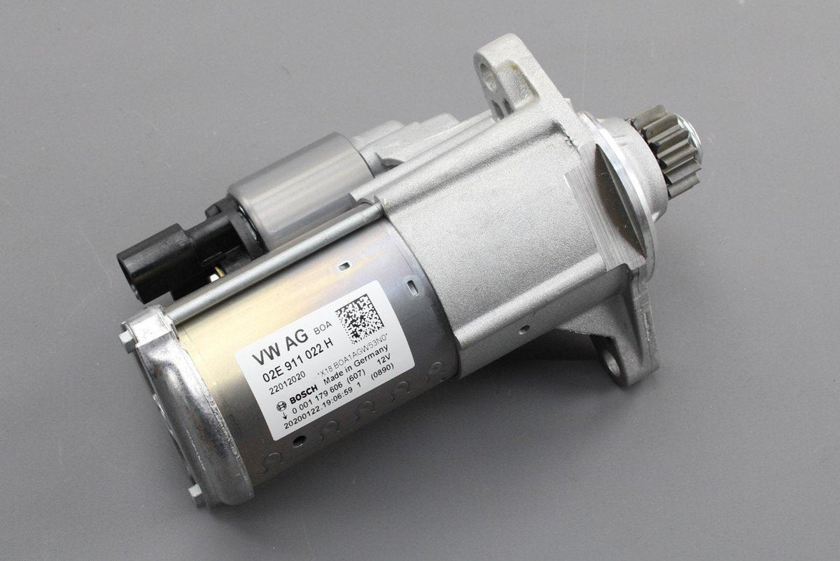 VW GTI Audi RS3 Skoda SEAT starter motor (1.8 2.0 2.5 TFSI) 02E911022H, view 1