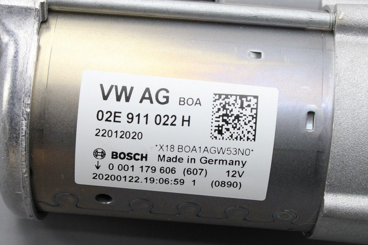 VW GTI Audi RS3 Skoda SEAT starter motor (1.8 2.0 2.5 TFSI) 02E911022H