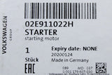 VW GTI Audi RS3 Skoda SEAT starter motor (1.8 2.0 2.5 TFSI) 02E911022H