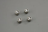 Skoda logo tyre valve cap set (for rubber/brass valves) 000071215C
