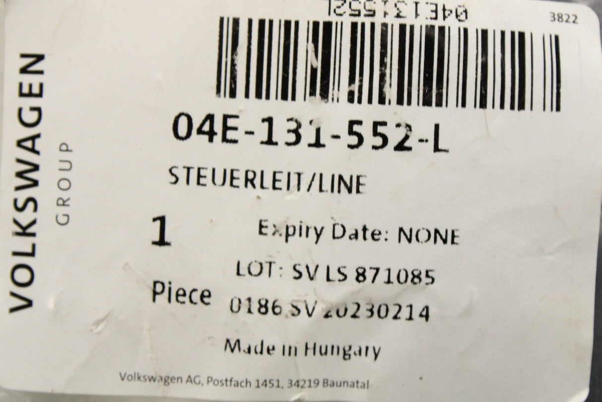 VW Audi Skoda SEAT 1.4 TSI hybrid pressure sensor pipe 04E131552L
