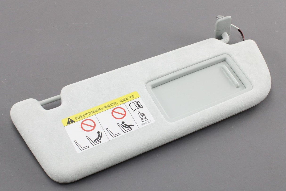 Audi A6 A7 A8 illuminated sun visor pastel silver (right) 4N0857552L 2OA