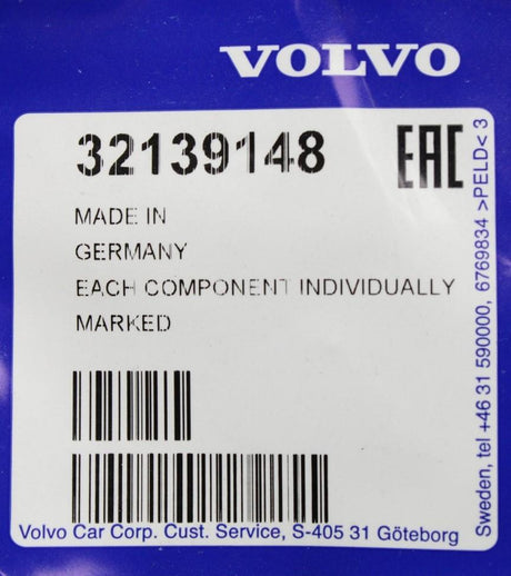 Volvo hose kit 32139148