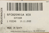 Cupra Formentor Leon 20-on RHD dashboard air vent (left) 5FC820901A XEX