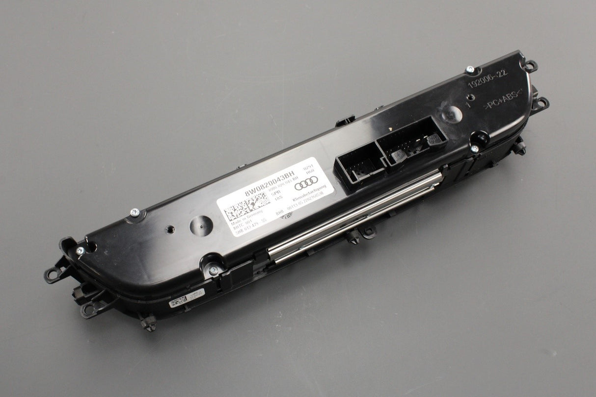 Audi A4 RS4 A5 RS5 climatronic display & control panel 8W0820043BH 5PR