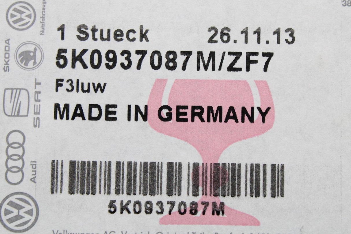 VW Tiguan 2012-2016 BCM control unit 5K0937087M ZF7