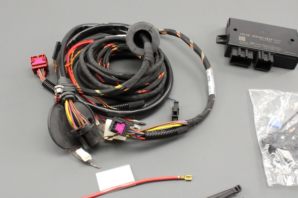 VW Tiguan 12-16 RHD 13 pin tow bar electrics installation kit 5N2055204