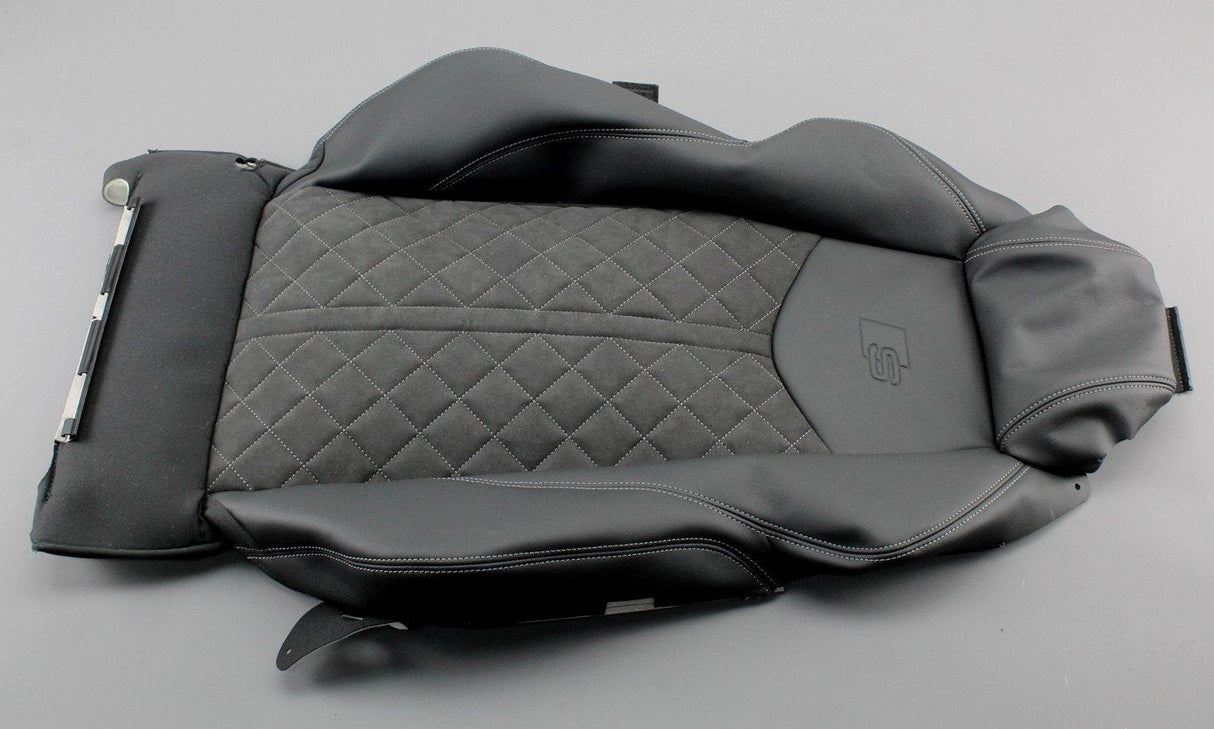 Audi TT 2015- seat backrest cover alcantara 'S' Logo (front right) 8S8881806AL FBX