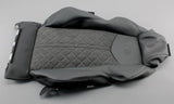 Audi TT 2015- seat backrest cover alcantara 'S' Logo (front right) 8S8881806AL FBX