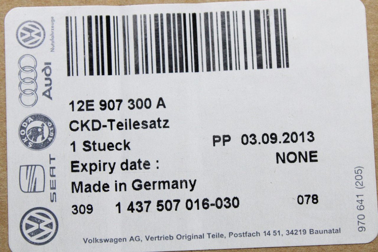 VW e-Golf e-Up! 14-on power and control electric drive cover 12E907300A